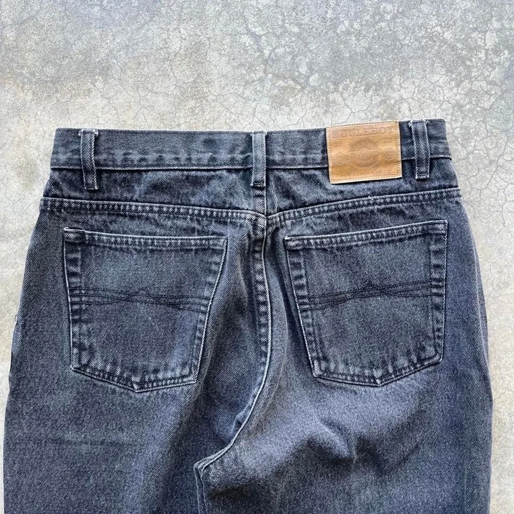 Vintage Y2K bugle boy black denim jeans 28